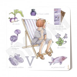 Carte couleur - Violet