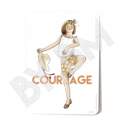 Message card - courage