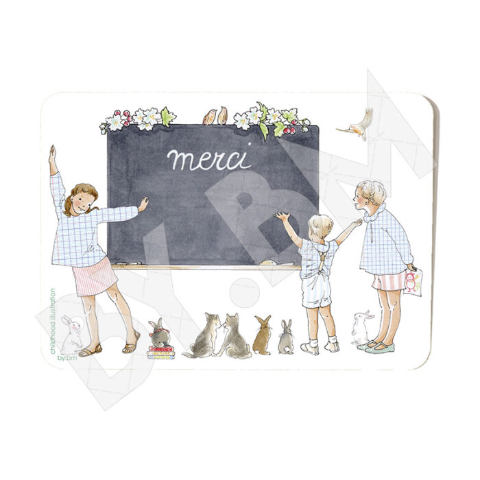 CARTE POSTALE - Merci pour cette année